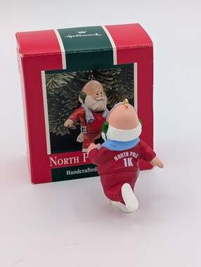 Hallmark Keepsake Ornament “North Pole Jogger" 1989 VTG MIB